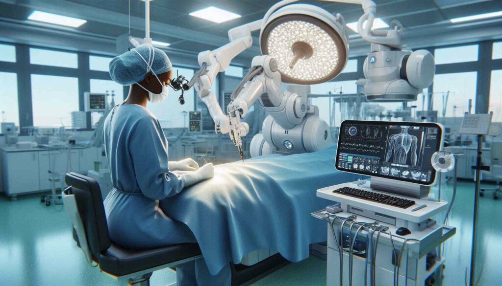 "AI robotics applications course teaching robotic surgical assistant technology in healthcare."

