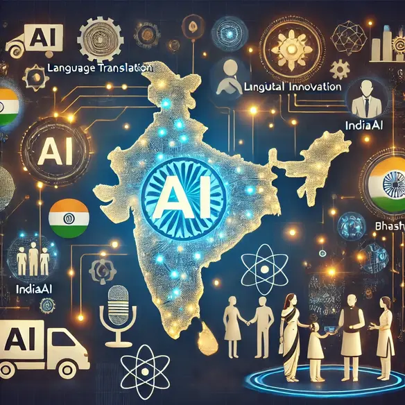 ai development in india image